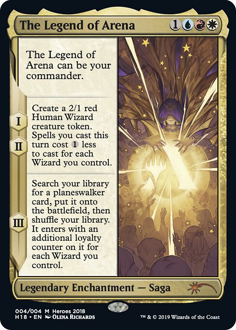 The Legend of Arena — 2018 Heroes of the Realm 4