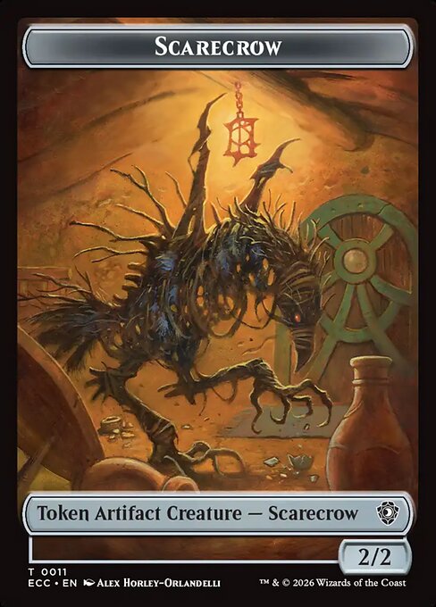 Scarecrow — Lorwyn Eclipsed Commander Tokens 11