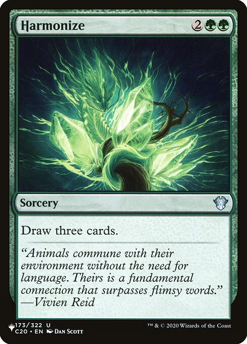 Harmonizar — The List C20-173