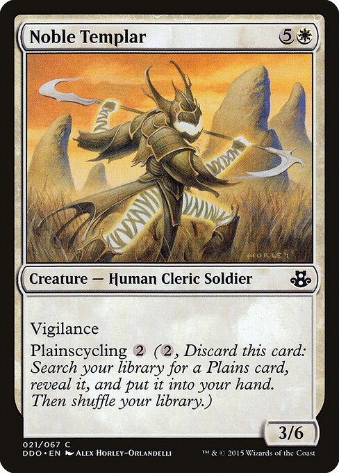 Templário Nobre — Duel Decks: Elspeth vs. Kiora 21