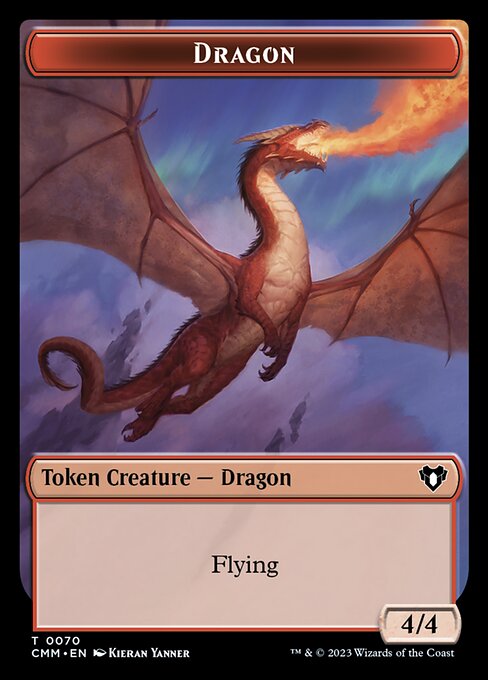 Dragon — Commander Masters Tokens 70