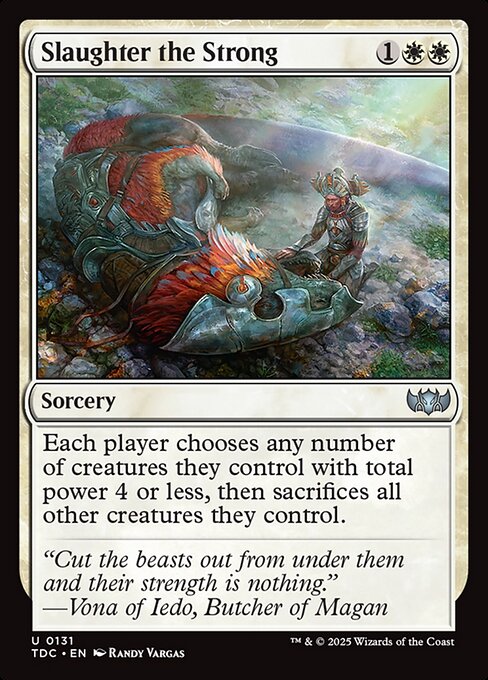 Matar os Fortes — Tarkir: Dragonstorm Commander 131