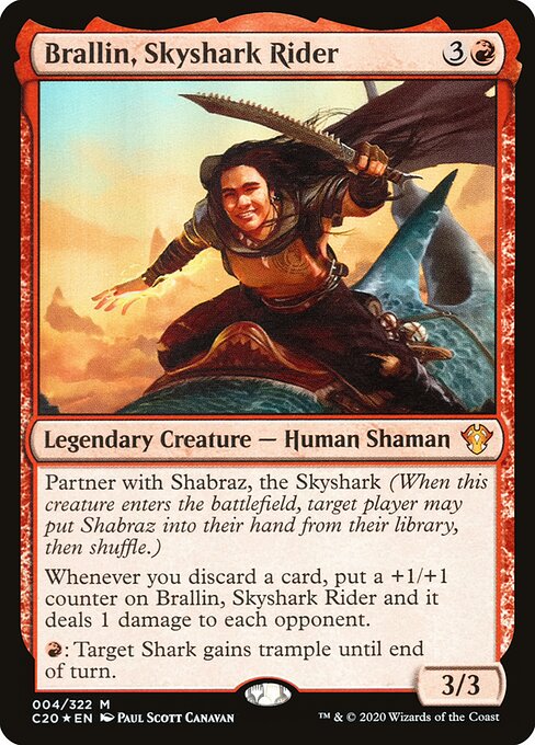 Brallin, Ginete de Tubarão-celeste — Commander 2020 4