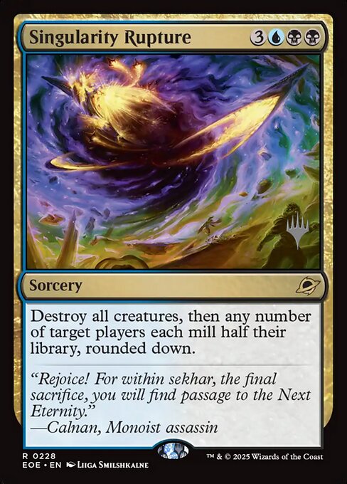 Singularity Rupture — Edge of Eternities Promos 228p