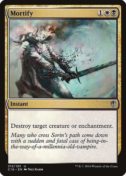 Mortificar — Commander 2016 212