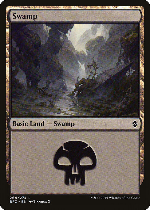 Pântano — Battle for Zendikar 264a