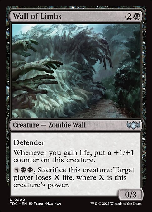 Barreira de Membros — Tarkir: Dragonstorm Commander 200