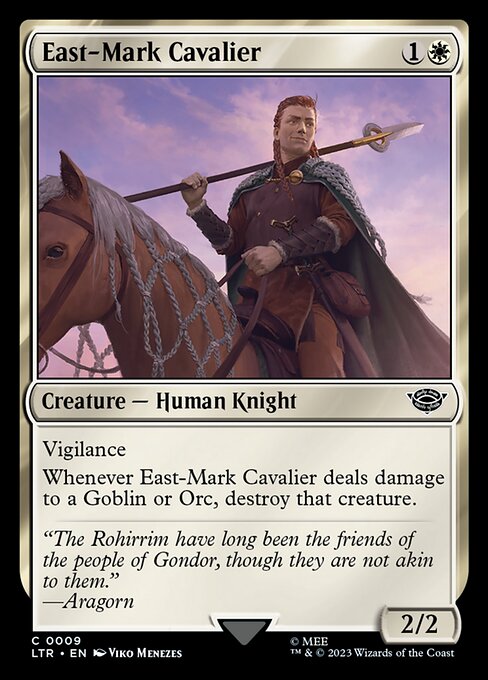 Cavaleiro da Marca Oriental — The Lord of the Rings: Tales of Middle-earth 9