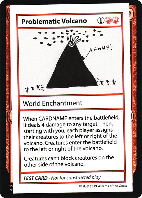Problematic Volcano — Mystery Booster Playtest Cards 2021 60