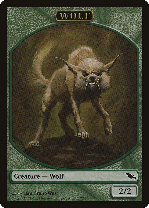Wolf — Shadowmoor Tokens 7