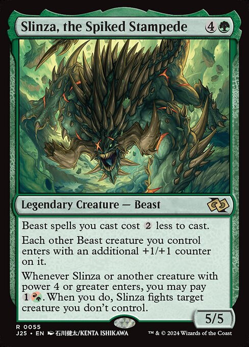 Slinza, the Spiked Stampede — Foundations Jumpstart 55