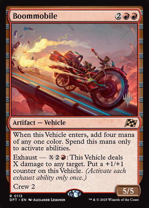 Boommobile — Aetherdrift Promos 113p
