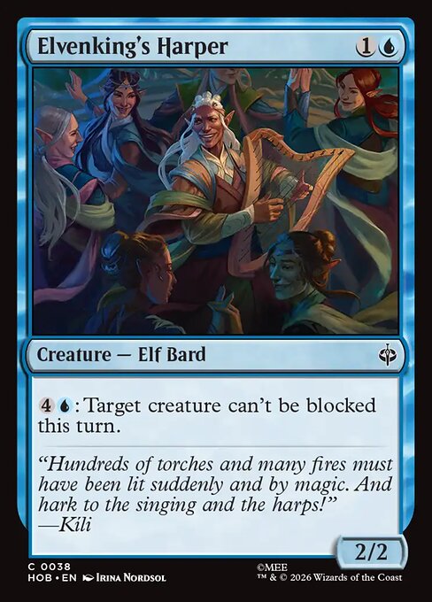 Elvenking's Harper — The Hobbit 38