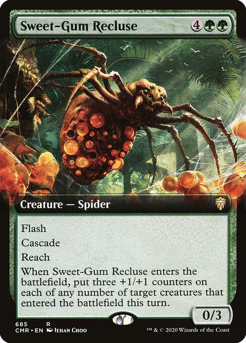 Reclusa da Goma Doce — Commander Legends 685