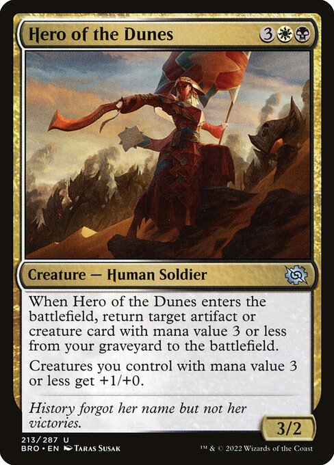 Heroína das Dunas — The Brothers' War 213
