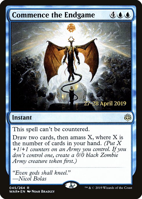 Iniciar Plano Final — War of the Spark Promos 45s