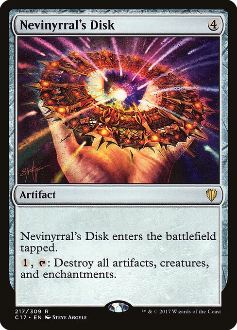 Disco de Nevinyrral — Commander 2017 217