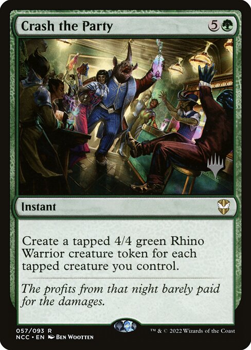 Acabar com a Festa — New Capenna Commander Promos 57p