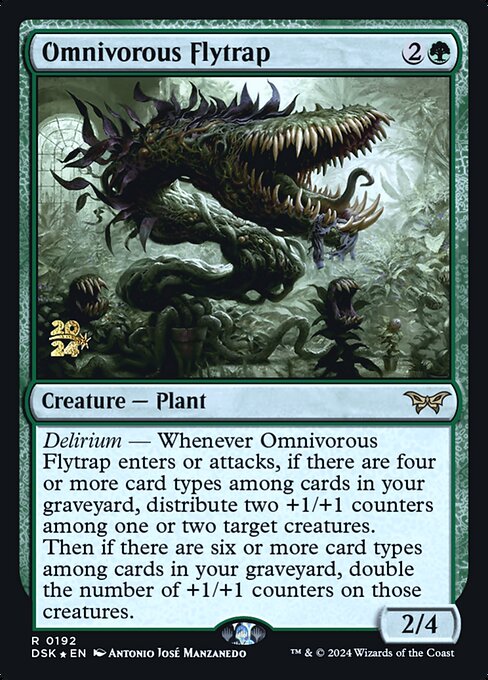 Omnivorous Flytrap — Duskmourn: House of Horror Promos 192s