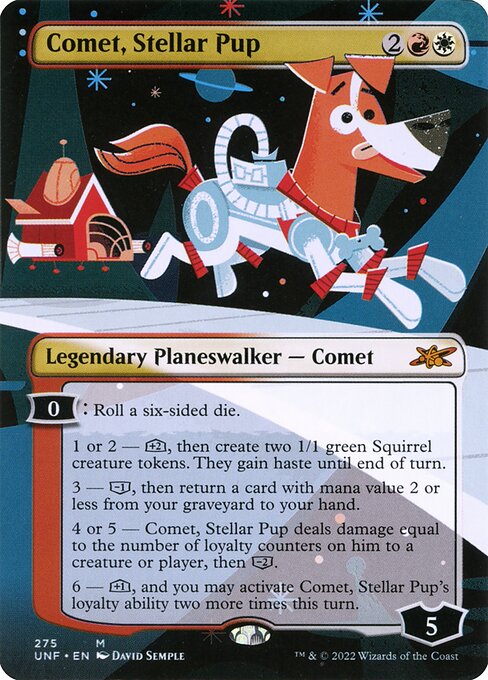Comet, Stellar Pup — Unfinity 275
