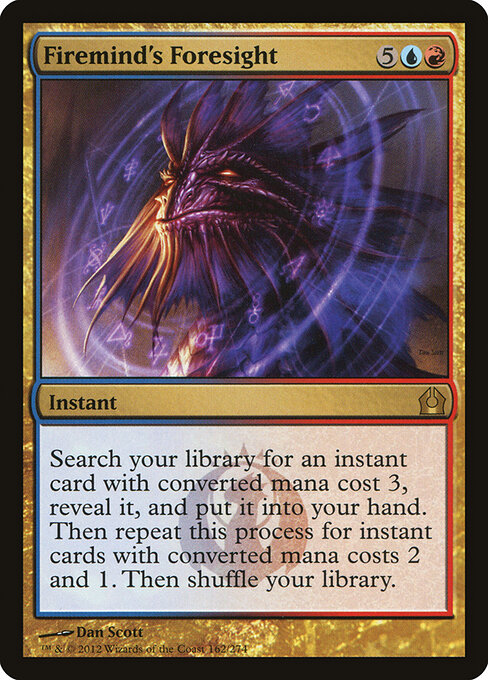 Previsão do Mente de Fogo — Return to Ravnica 162