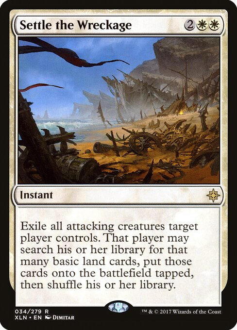 Assentar nos Destroços — Ixalan 34
