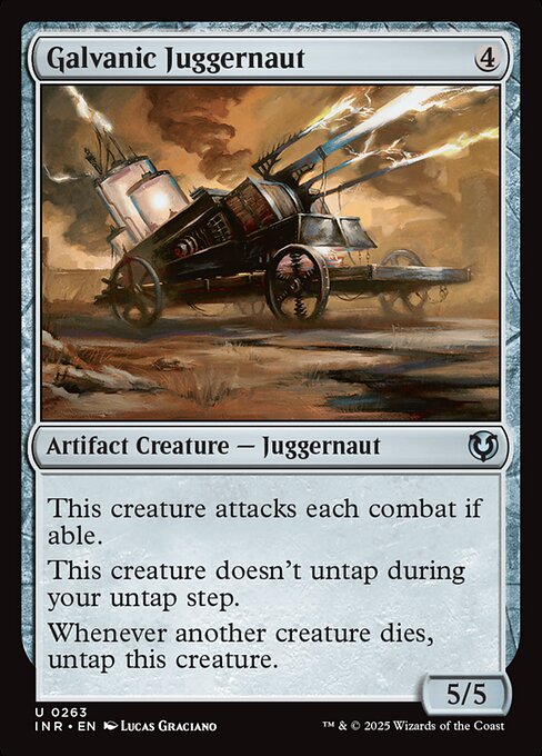 Juggernaut Galvânico — Innistrad Remastered 263