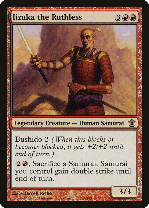 Iizuka o Implacável — Saviors of Kamigawa 104