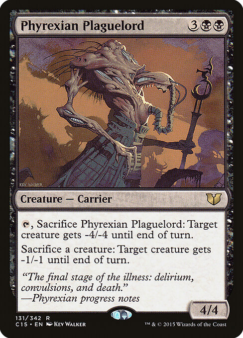 Senhor da Praga Phyrexiano — Commander 2015 131