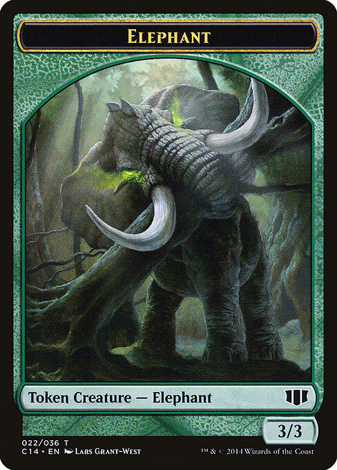 Elephant — Commander 2014 Tokens 22