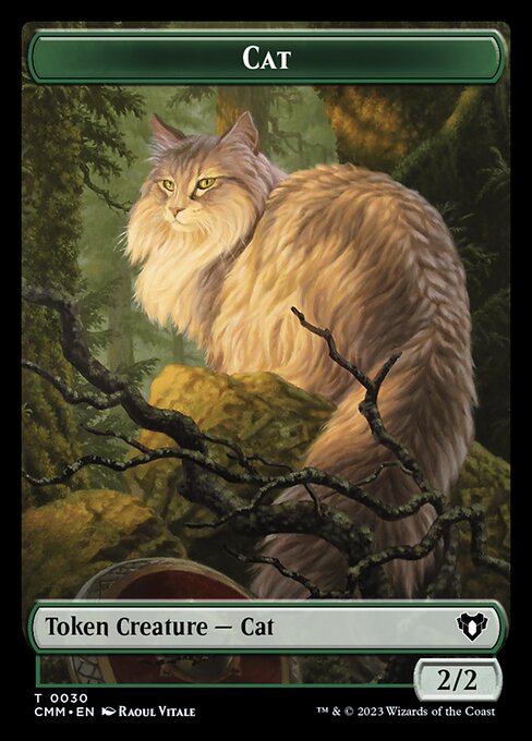Cat — Commander Masters Tokens 30