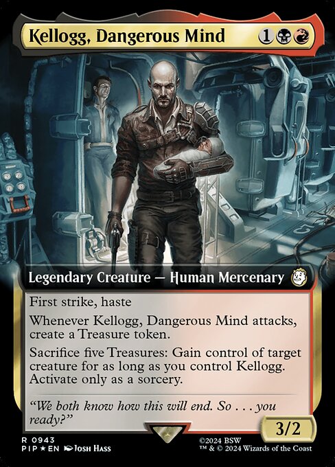 Kellogg, Dangerous Mind — Fallout 943