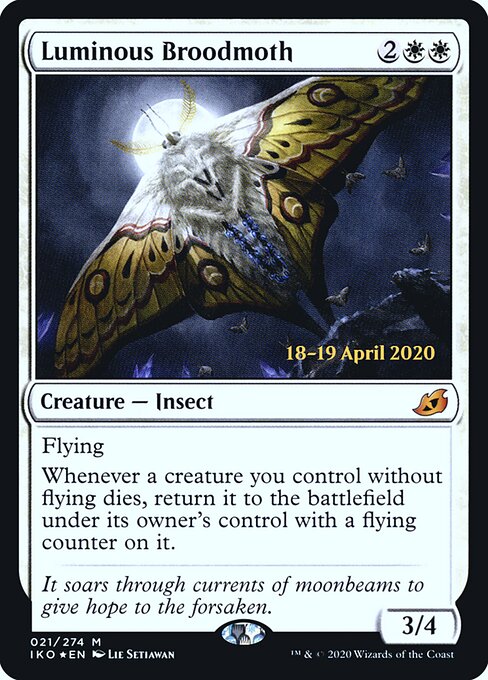 Mariposa-parideira Luminosa — Ikoria: Lair of Behemoths Promos 21s
