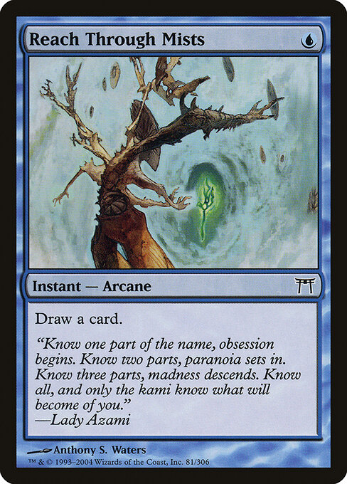 Alcançar pelas Névoas — Champions of Kamigawa 81