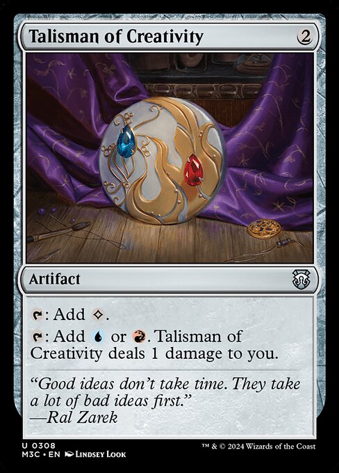 Talismã da Criatividade — Modern Horizons 3 Commander 308