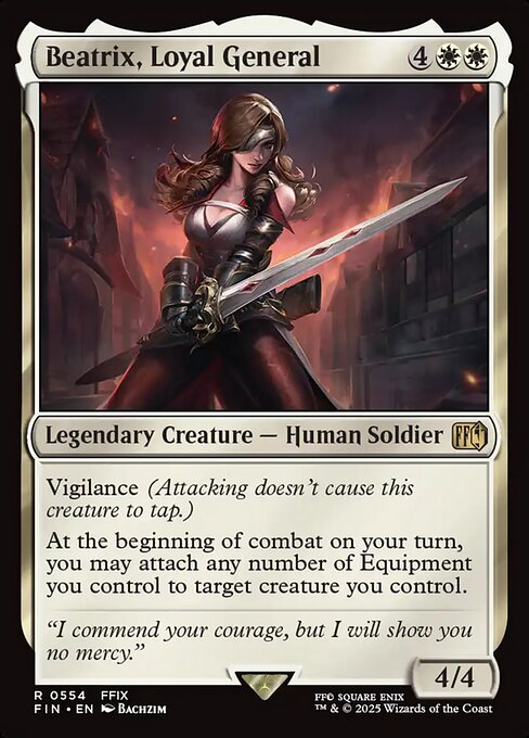 Beatrix, Loyal General — Final Fantasy 554