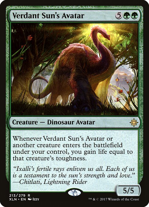 Avatar do Sol Verdejante — Ixalan 213