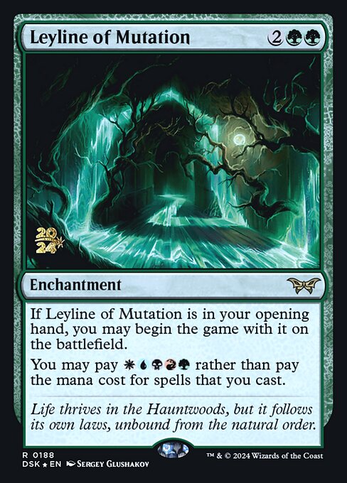 Leyline of Mutation — Duskmourn: House of Horror Promos 188s