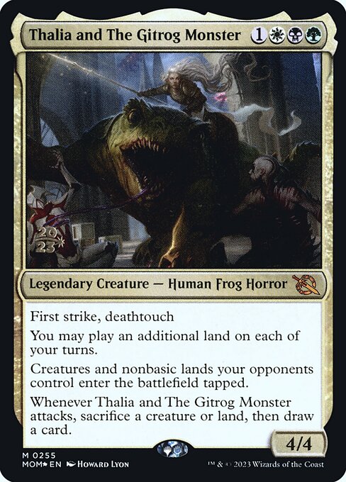 Thalia e O Monstro Gitrog — March of the Machine Promos 255s