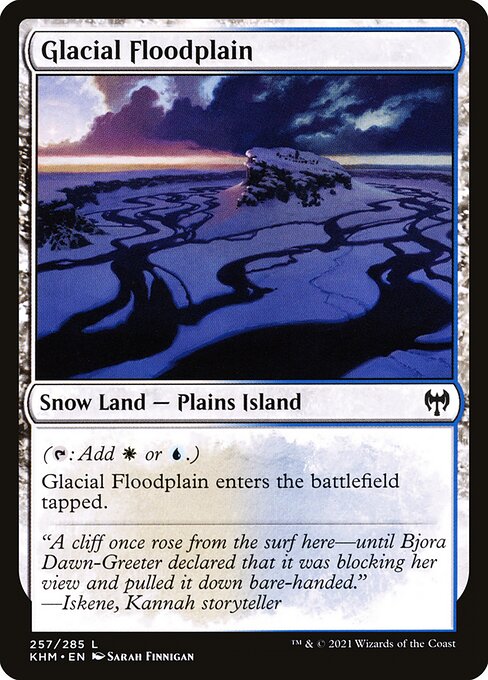 Planície Aluvial Glacial — Kaldheim 257