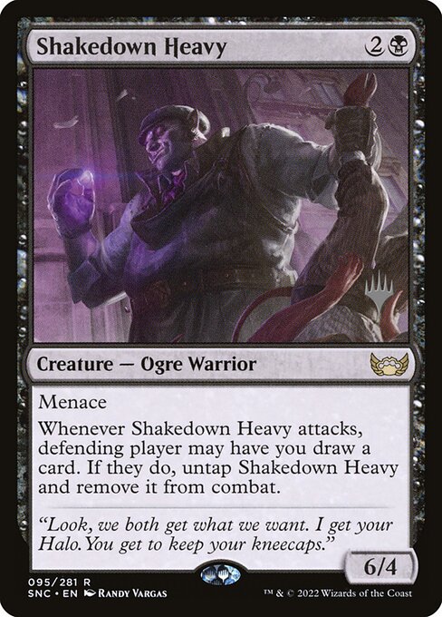 Vilão Chantagista — Streets of New Capenna Promos 95p