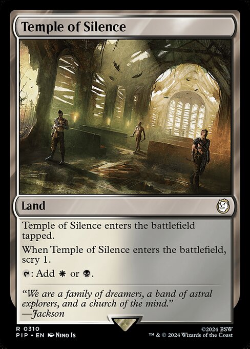Templo do Silêncio — Fallout 310