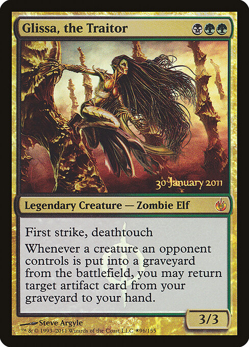 Glissa, a Traidora — Mirrodin Besieged Promos 96★