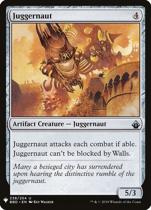 Juggernaut — The List BBD-238