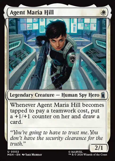 Agent Maria Hill — Marvel Super Heroes 2