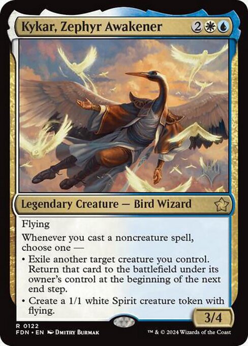 Kykar, Zephyr Awakener — Foundations Promos 122p