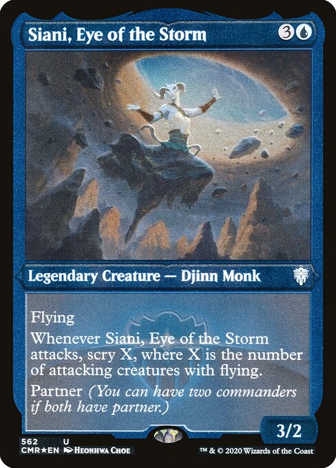 Siani, Olho da Tempestade — Commander Legends 562