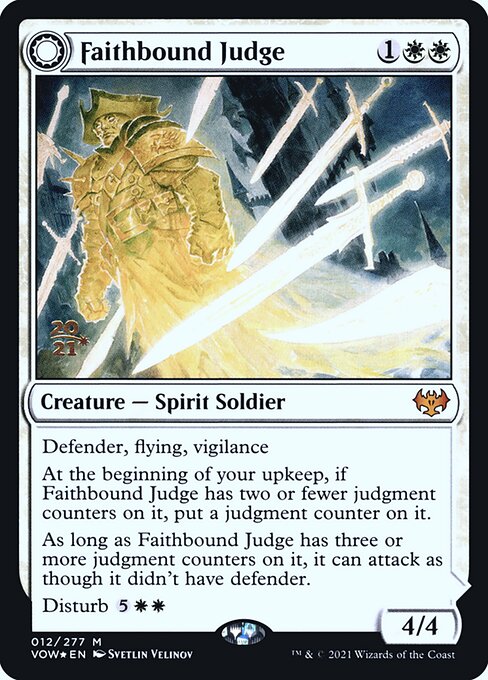 Faithbound Judge — Innistrad: Crimson Vow Promos 12s