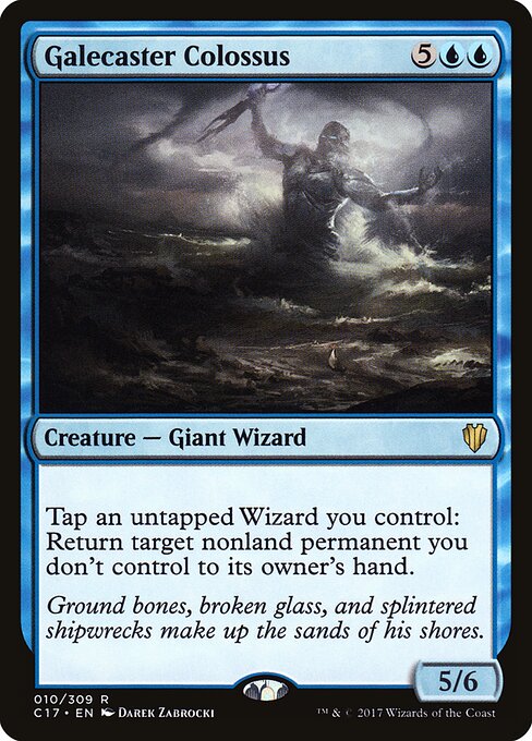 Colosso Conjurador de Vendavais — Commander 2017 10