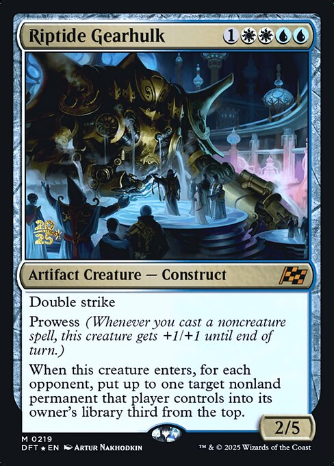Riptide Gearhulk — Aetherdrift Promos 219s